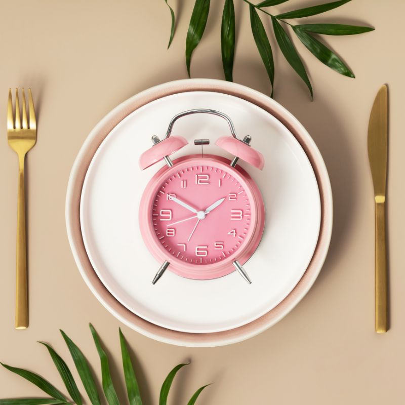 fasten uhr teller