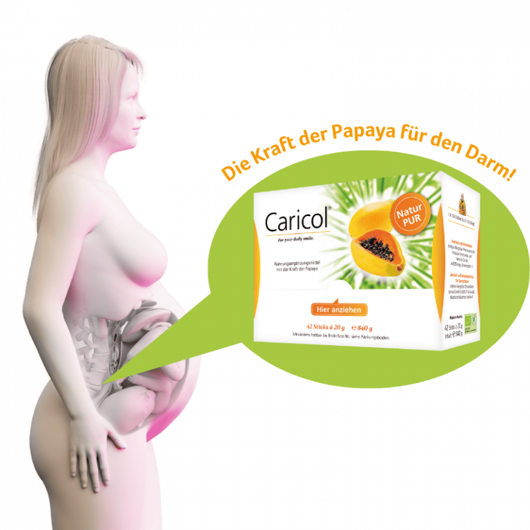 Caricol®: Verdauungsmeister für schwangere Frauen