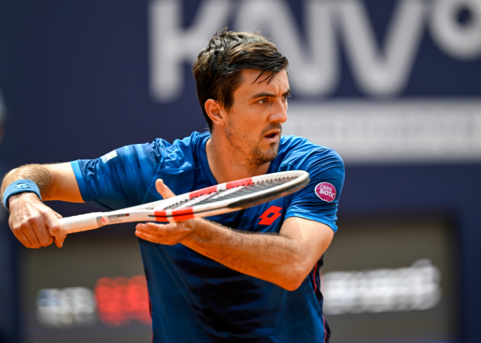 Sebastian Ofner beim Tennis spielen Fotocredits GEPA pictures