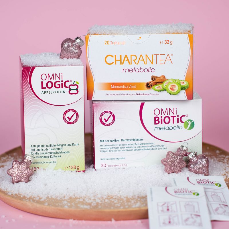 Das Stoffwechsel-Wohlfühl-Paket im OMNi-BiOTiC® Adventskalender des Institut AllergoSan