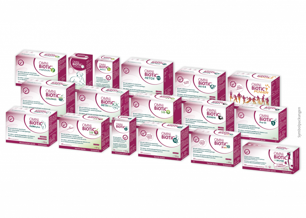 Entdecken sie die gesamte OMNi-BiOTiC® Produktpalette