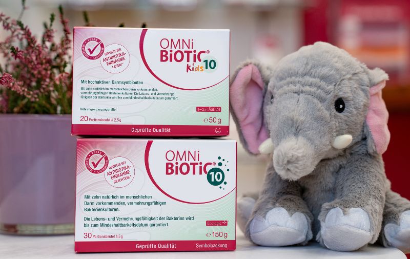 OMNi-BiOTiC® 10 und OMNi-BiOTiC® 10 Kids: Antibiotikum? Darmflora (kindgerecht) ergänzen!