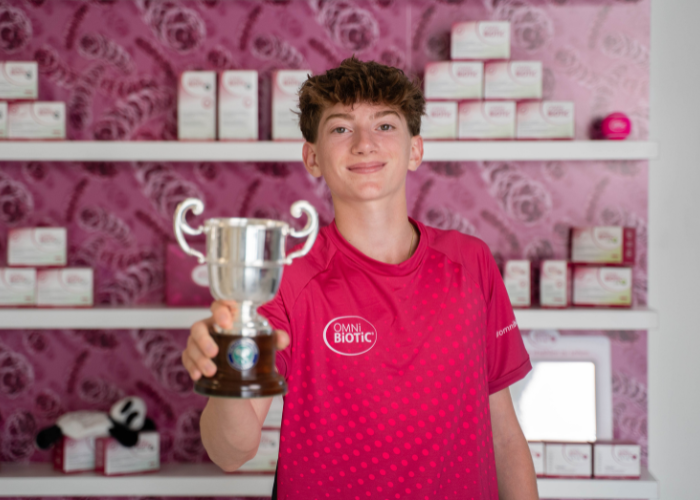 Moritz Freitag, Wimbledon-Sieger im U14-Bewerb