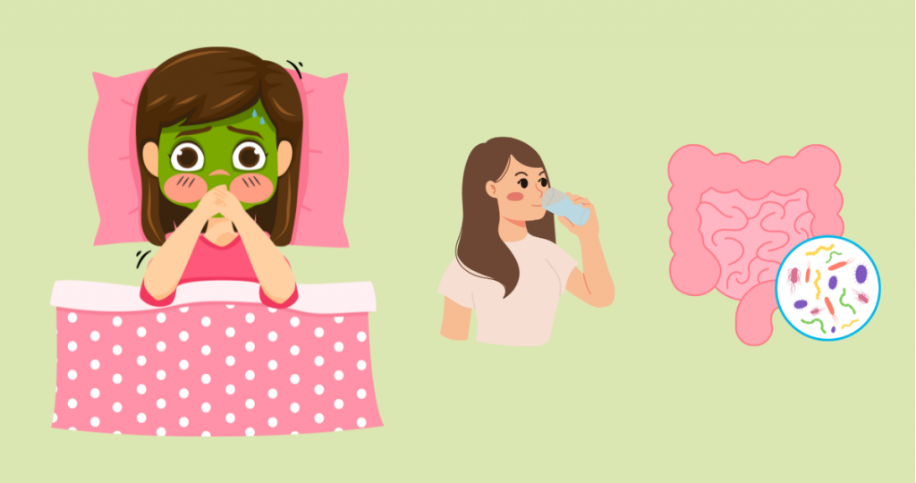 La déshydratation et la flore intestinale