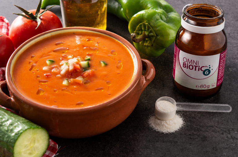 Un gaspacho sain : une recette légère et savoureuse avec un petit plus pour votre microbiote
