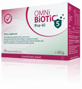 omni-biotic, vírus ellen, baktériumok, bélbaktérium, probiotikum, baktériumtörzsek