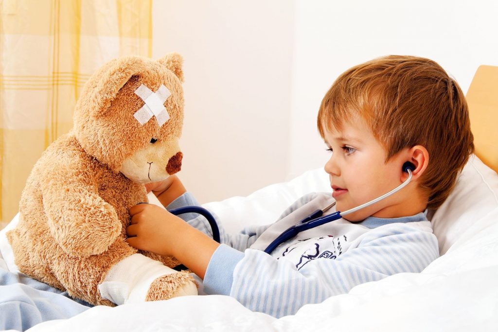 kind krank teddy